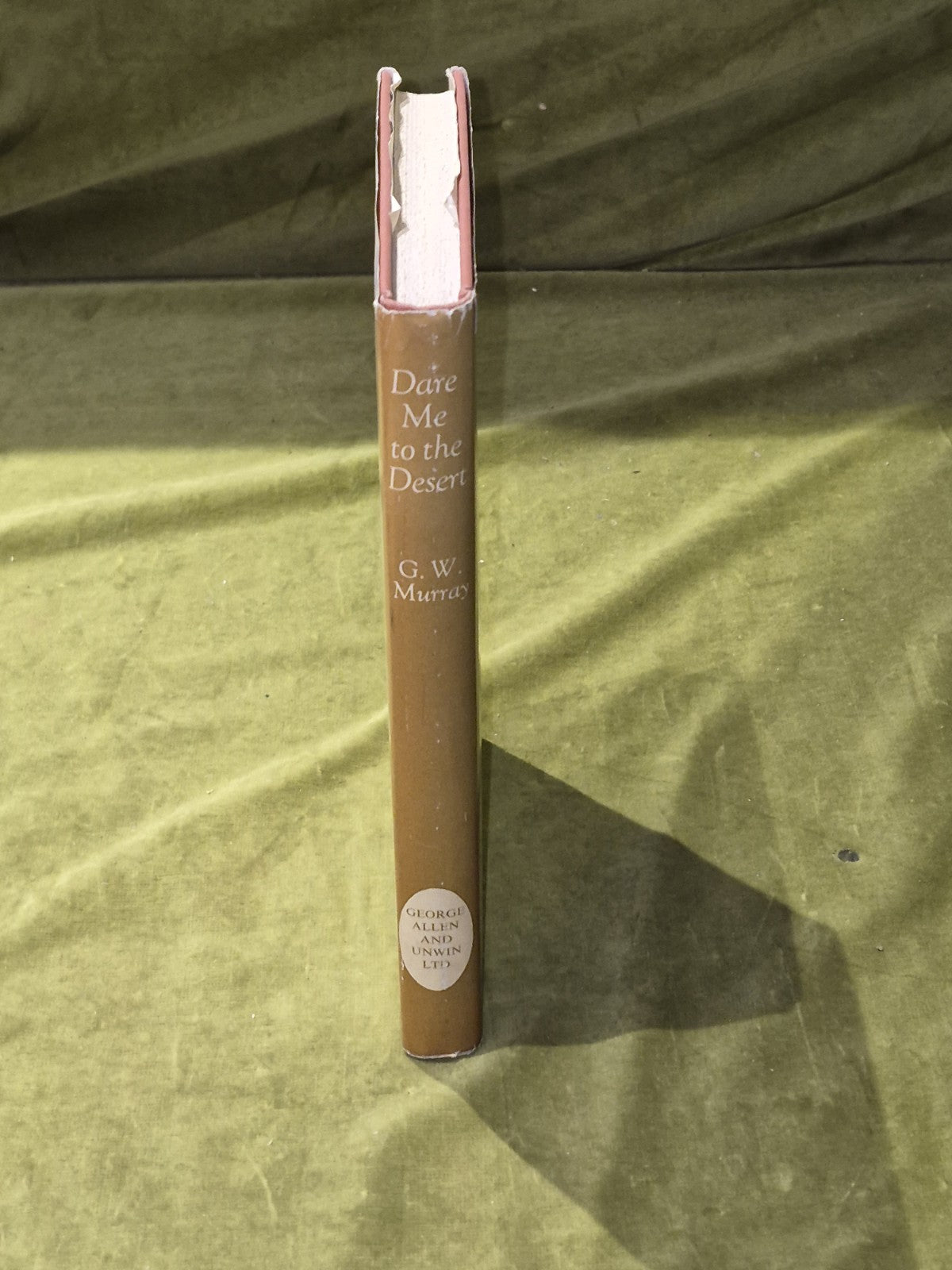 G.W. Murray Dare Me To The Desert 1st Edition in D/J 19672