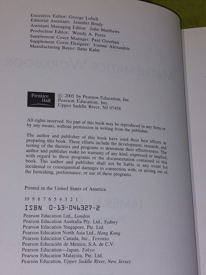 Discrete Math Workbook : Interactive Exercises by James R. Bush (2003)4