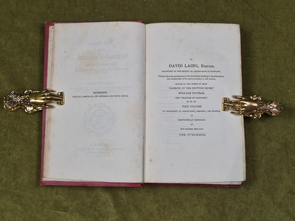 The Poems of the Sempills of Beltrees - James Paterson , 1849 1st , Ltd To 250 8