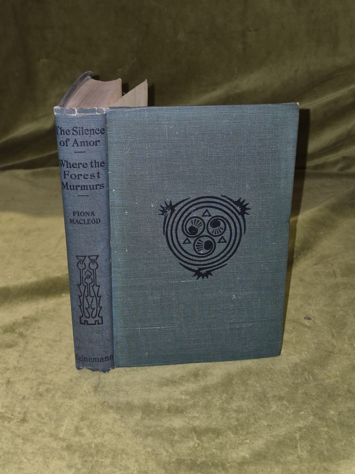 The Silence of Amor, Where the Forest Murmurs - Fiona MacLeod Uniform ed 19190