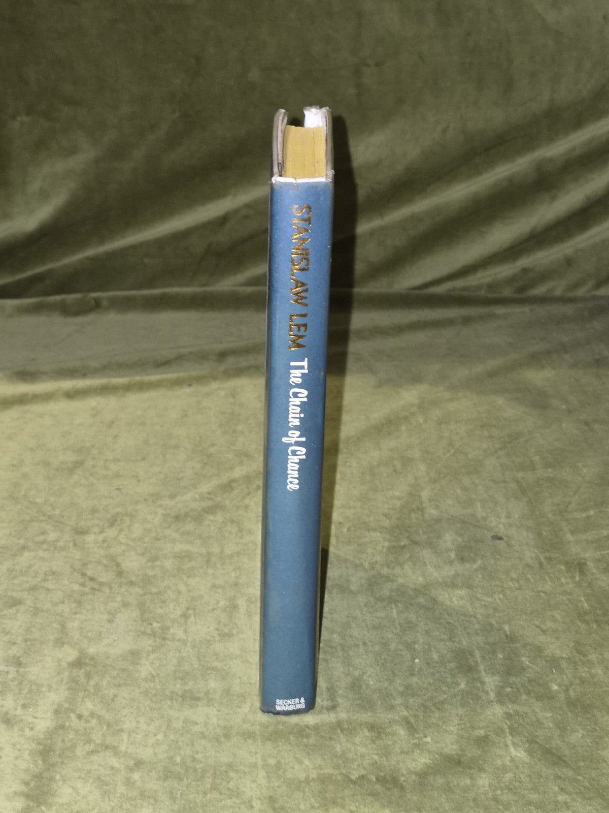 Chain of Chance - Stanislaw Lem - 1st English Edition 1978 Secker Warburg HB DJ2