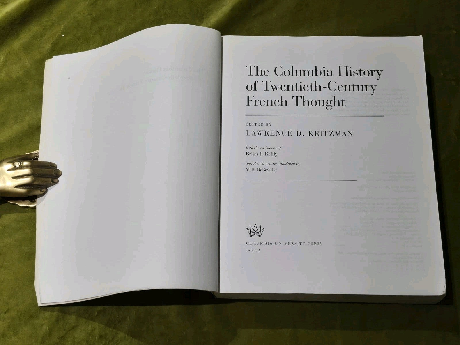 The Columbia History of Twentieth-Century French Thought3