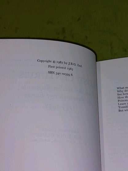 The Lost Centuries John Bagot Glubb (1967) 1st Ed [Hodder & Stoughton] Hb Book4