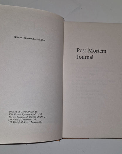 1964 T. E. LAWRENCE Arabia POSTMORTEM JOURNAL Jane Sherwood SUPERNATURAL 1st Ed8