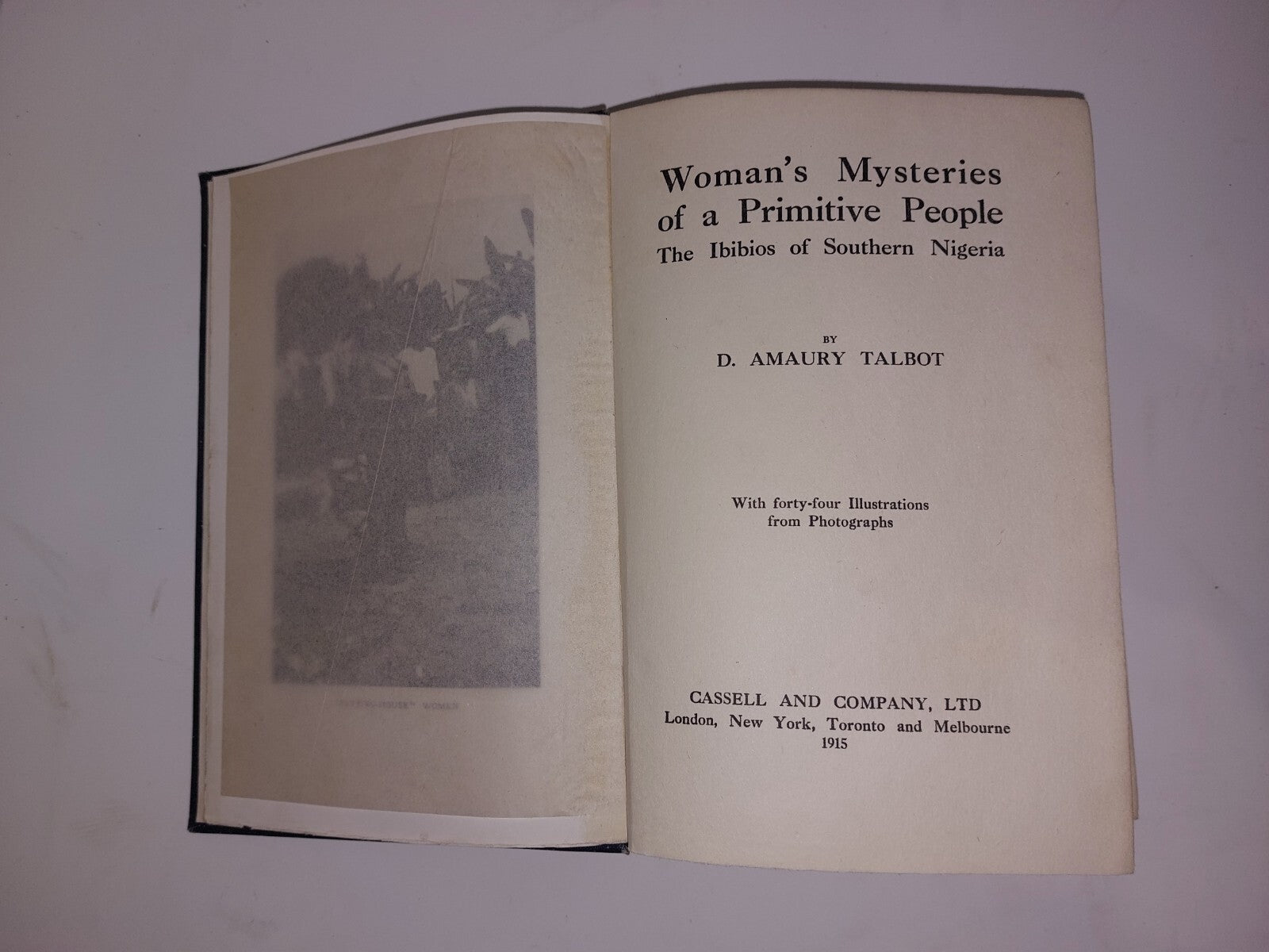 Woman's Mysteries of a Primitive People By D. Amaury Talbot (1915) Book3