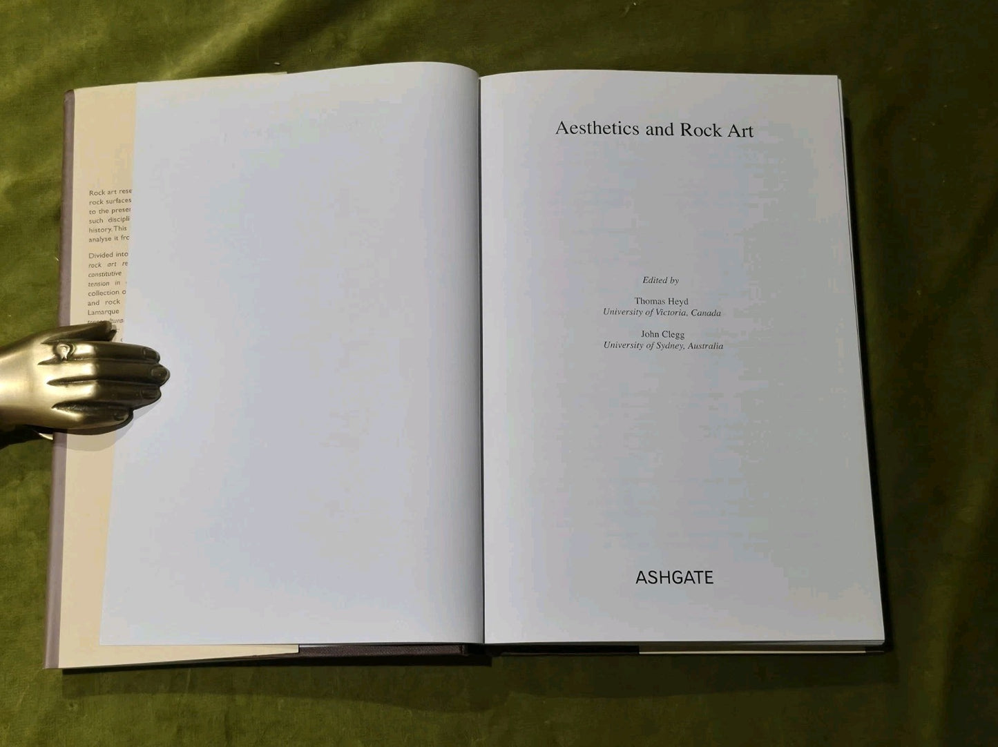 Aesthetics and Rock Art by Thomas Heyd & John Clegg - Hardback 3