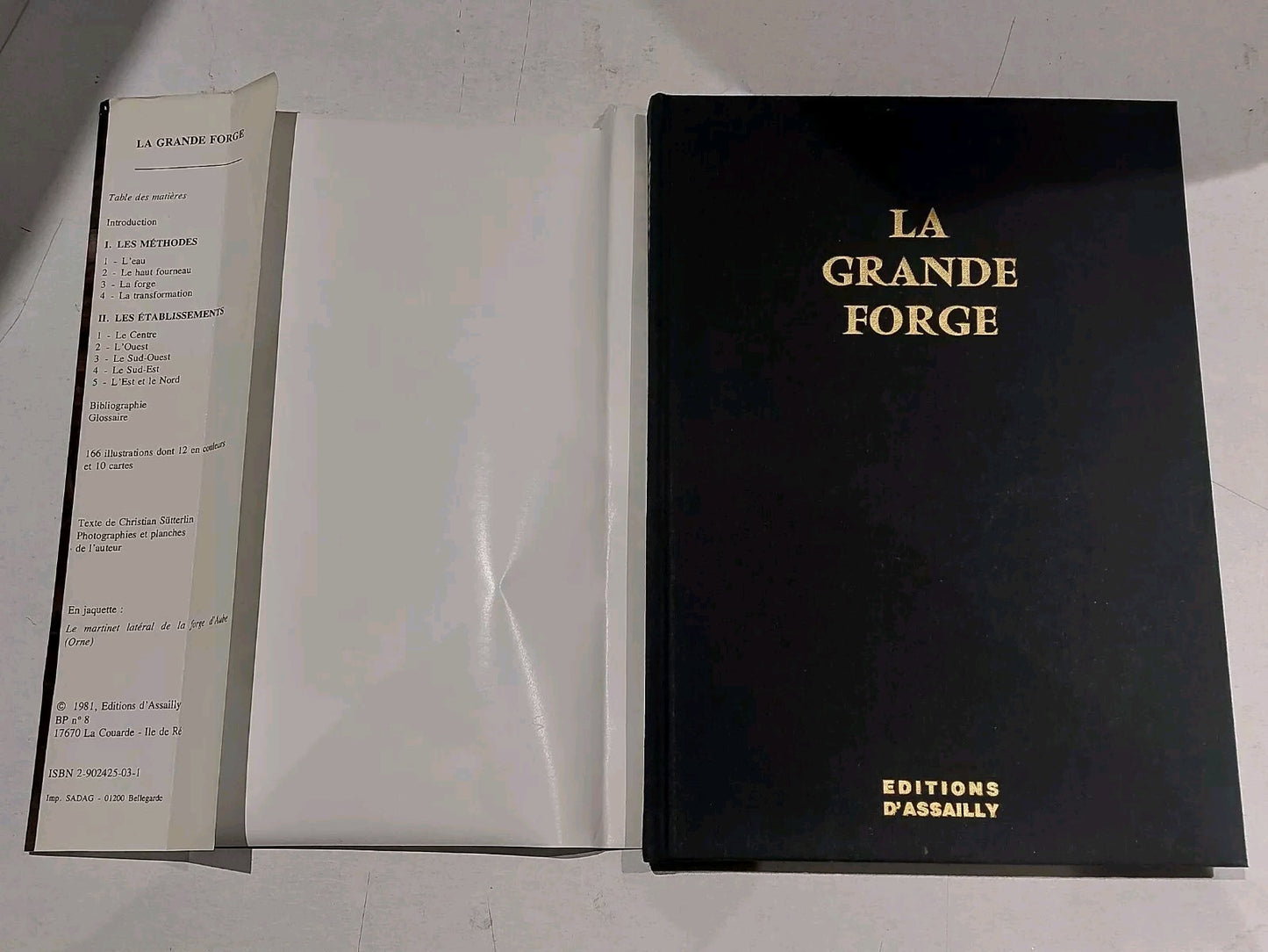 La Grande Forge By Christian Sutterlin (1981) Hb Book2