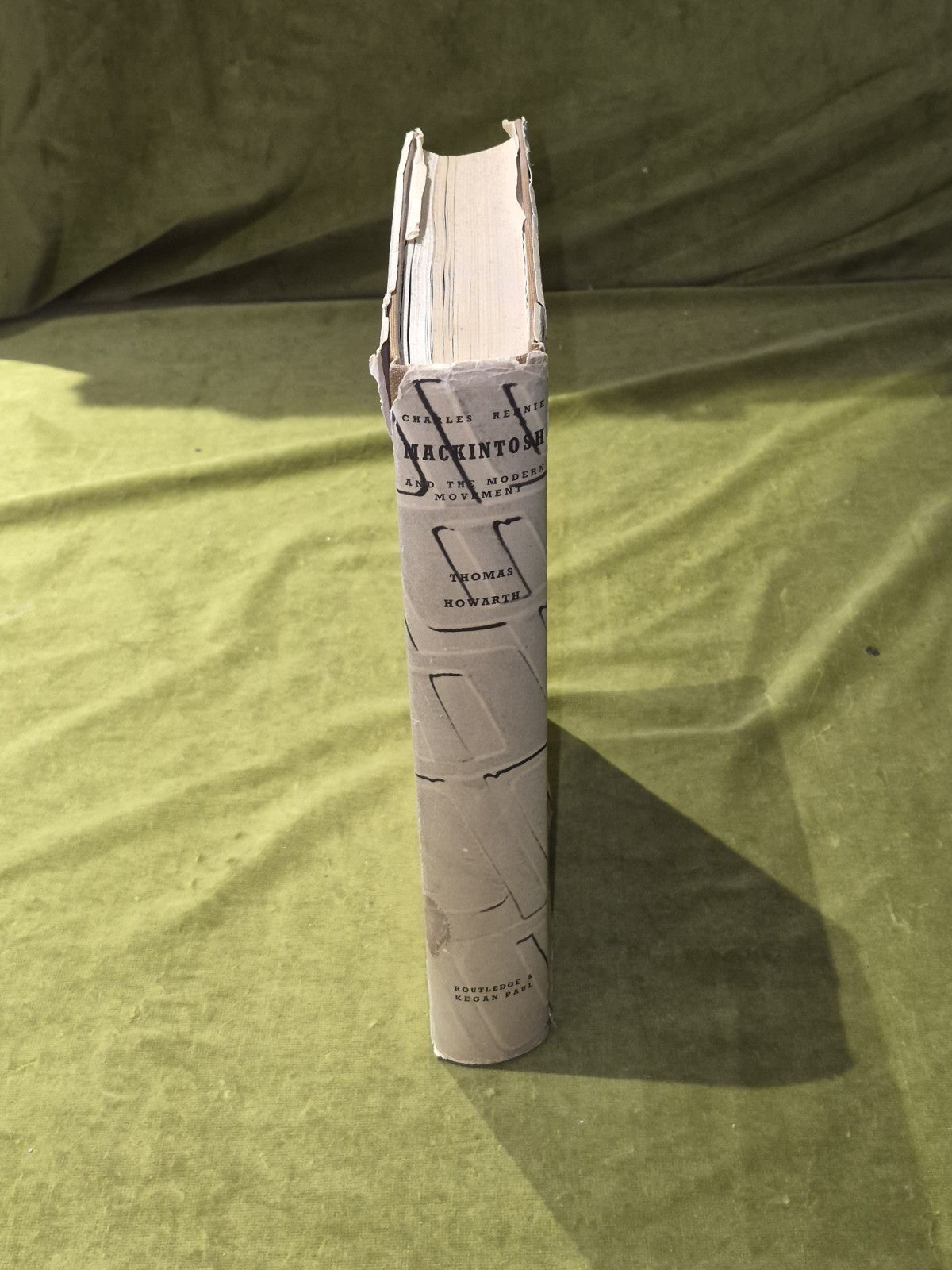 Thomas Howarth - Charles Rennie Mackintosh & the modern movement  1952 1st Edit.2