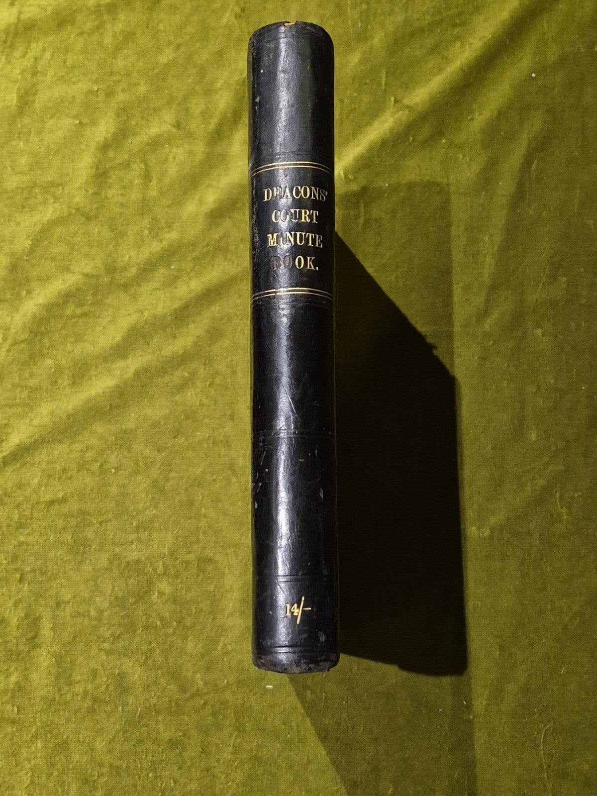 Deacon's Court Minute Book - Handwritten - Leswalt Parish 1923-19382