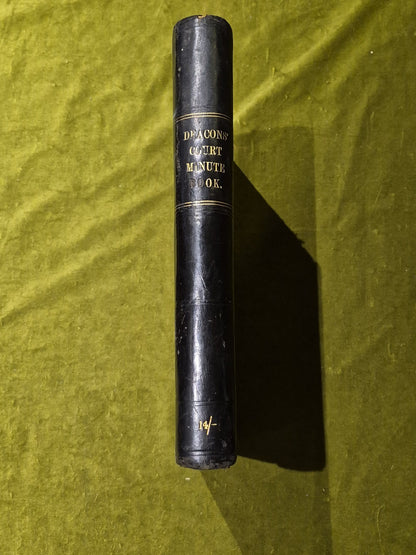 Deacon's Court Minute Book - Handwritten - Leswalt Parish 1923-19382