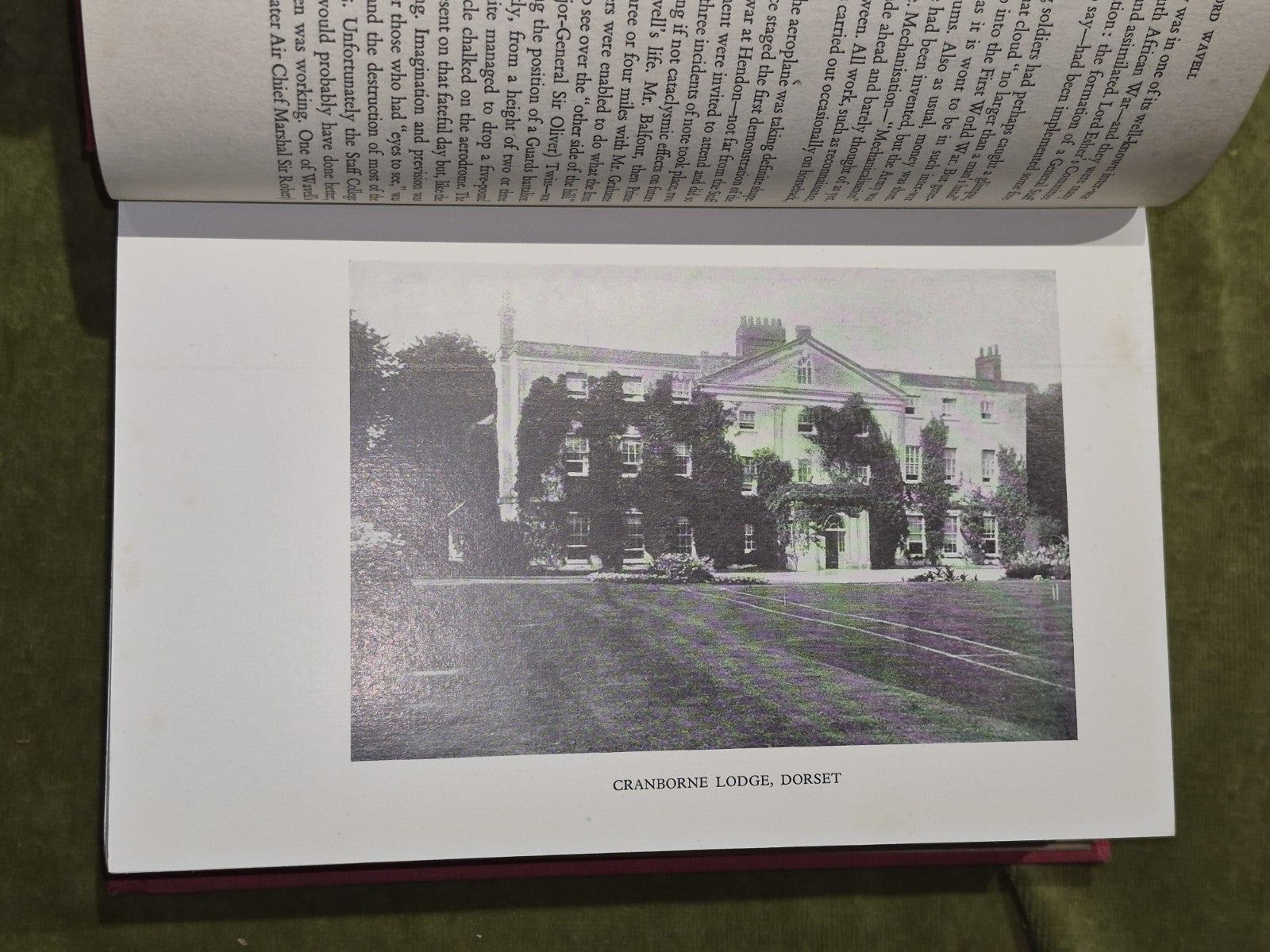 Lord Wavell 1883-1941: A Military Biography by R. Collins (Hardcover, 1948)8