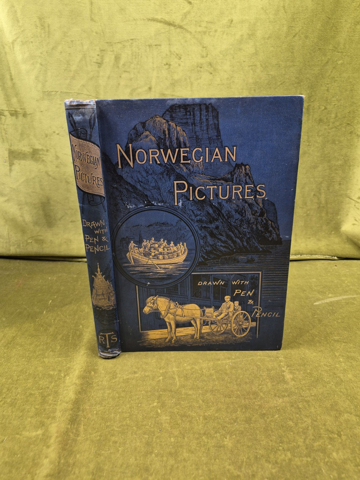 Norwegian Pictures Drawn With Pen And Pencil. Richard Lovett 18850