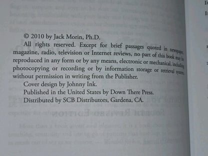 Anal Pleasure and Health Jack Morin 4th Revised Edition4