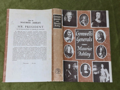 Maurice Ashley Cromwell's Generals (1954) Hardcover Dustjacket Jonathan Cape4