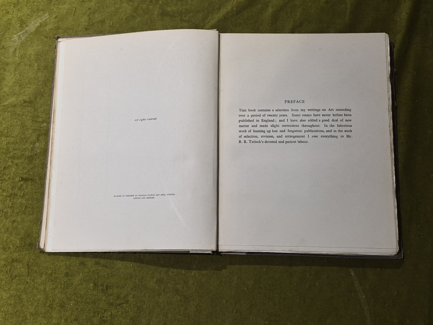 Vision and Design - Roger Fry - Chatto & Windus 1920 1st Ed Hardback6