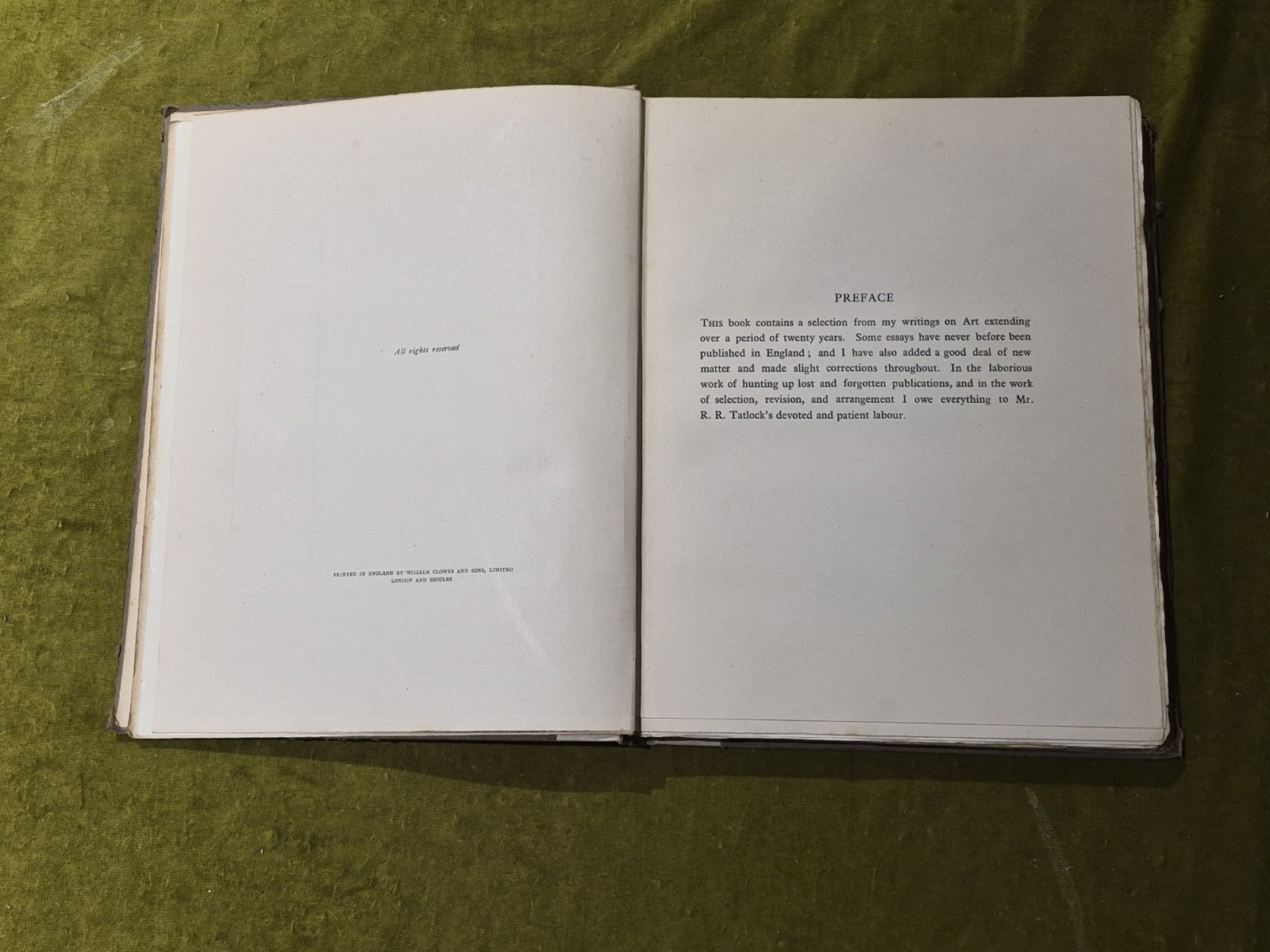 Vision and Design - Roger Fry - Chatto & Windus 1920 1st Ed Hardback6