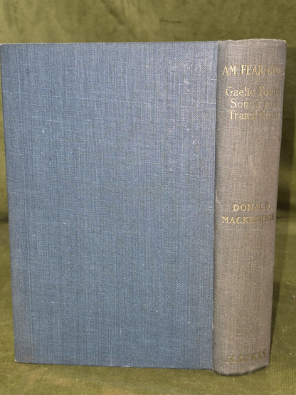 Am Fear-Ciuil Poems Donald Mackechnie An Comunn Gaidhealach Third Edition1