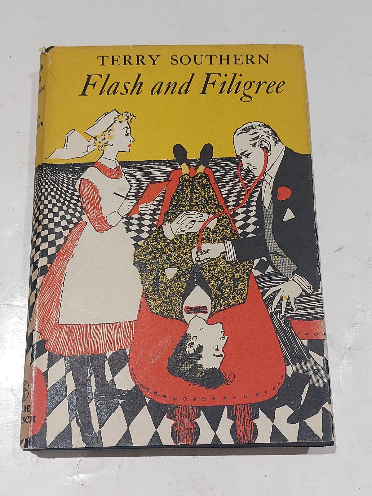 Flash And Filigree By Terry Southern Hb 1st Edition 1958 w/Dustjacket 2nd Impres0