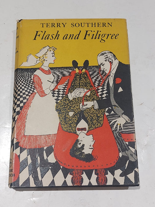 Flash And Filigree By Terry Southern Hb 1st Edition 1958 w/Dustjacket 2nd Impres0