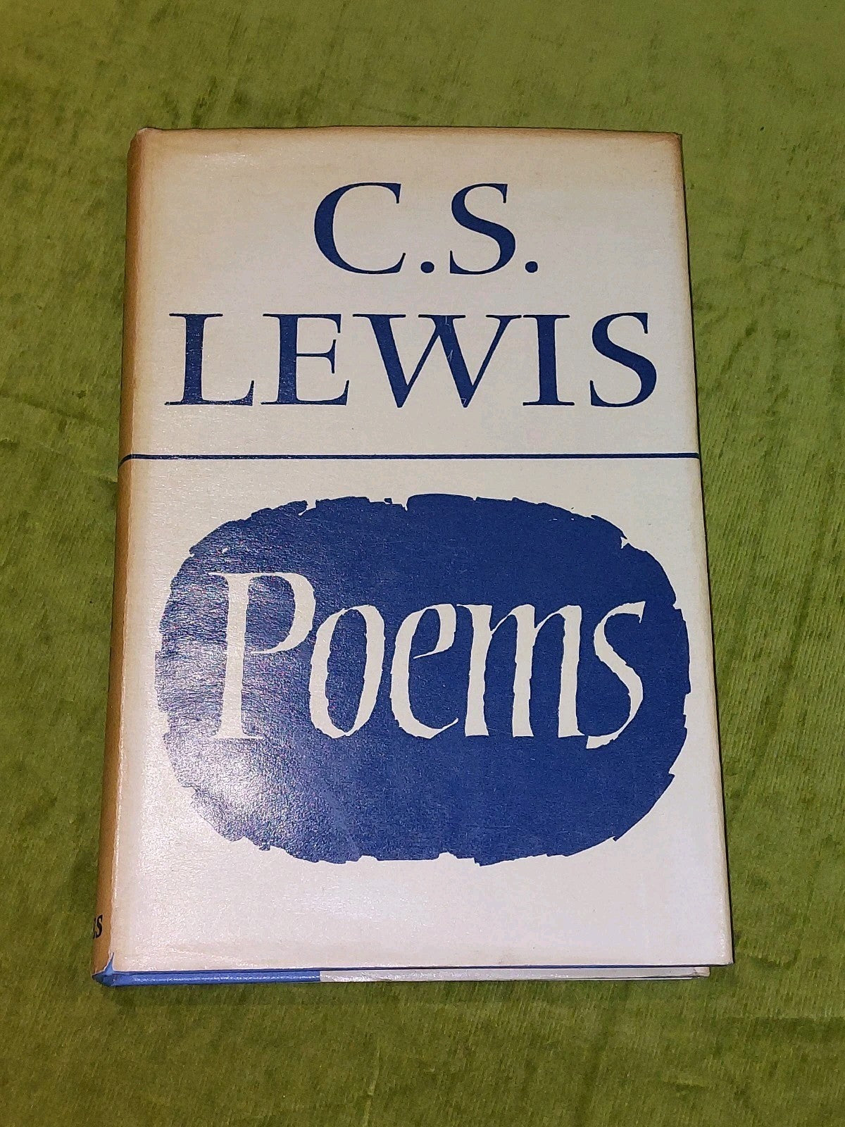 C.S. Lewis  Poems (1964) Hb Dj 1st Ed [Geoffrey Bles] Book0