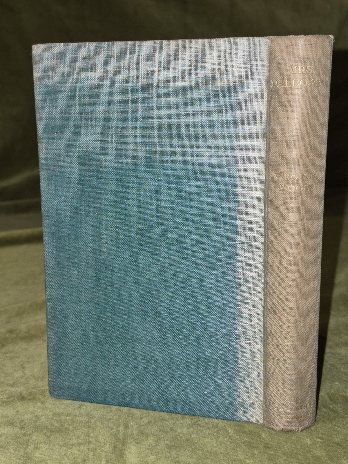 Mrs Daloway Virginia Woolf First New Edition 1929 Hogarth Press1