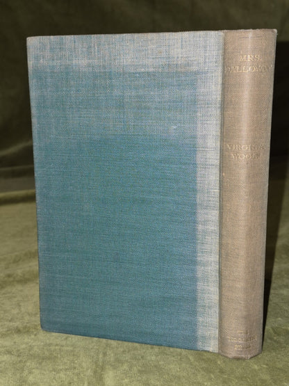 Mrs Daloway Virginia Woolf First New Edition 1929 Hogarth Press1