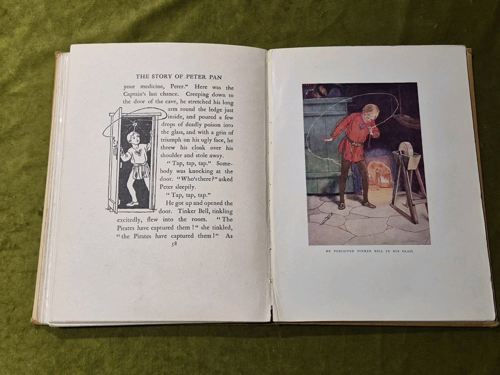 The Peter Pan Picture Book -1925 Vintage HC- Alice B Woodward & Daniel O'Connor15