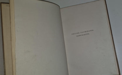 English Illuminated Manuscripts By Edward Maunde Thompson, 1895 Limited Edition 5