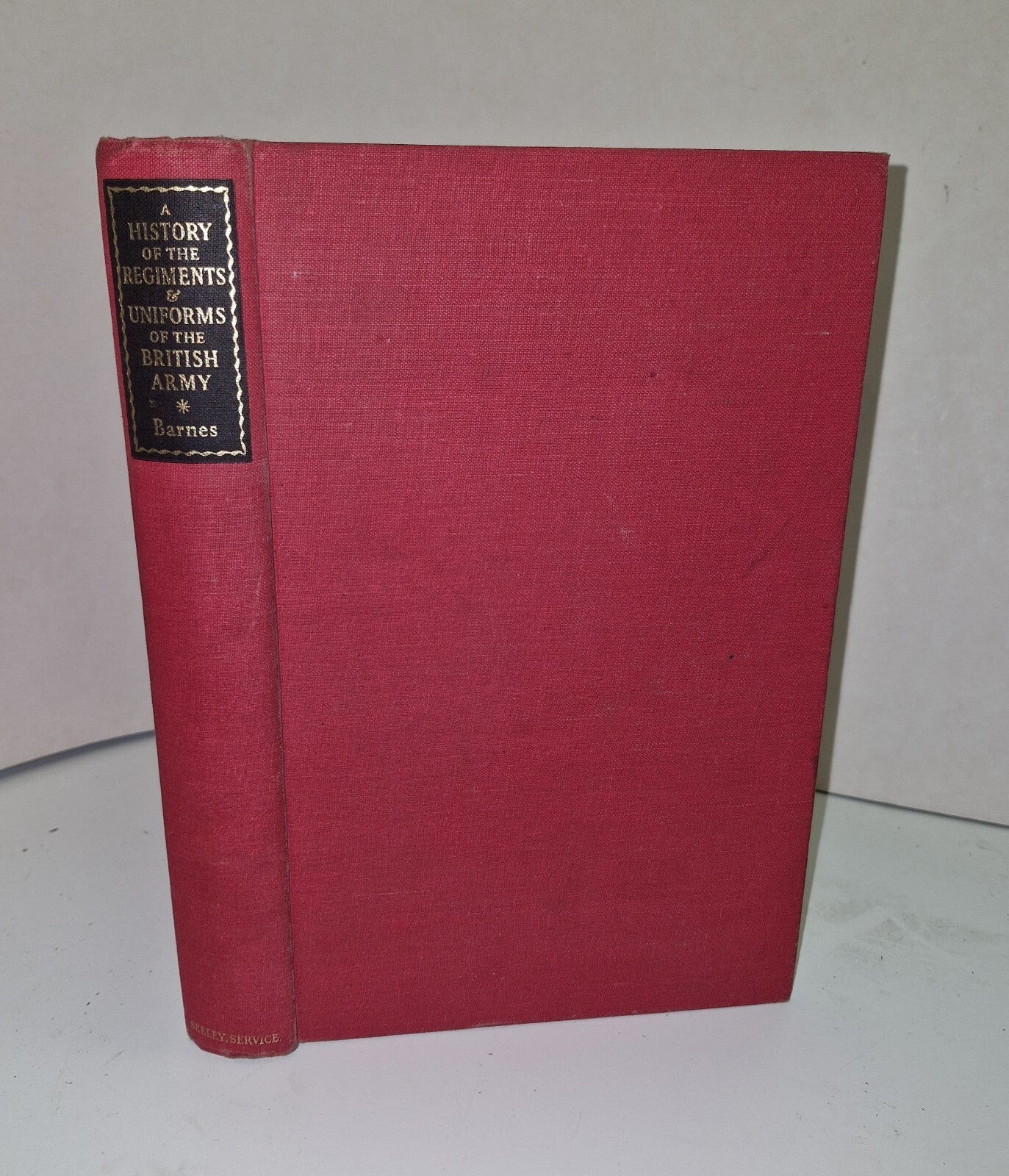 A History Of The Regiments & Uniforms Of The British Army Major R. M. Barnes 1st0
