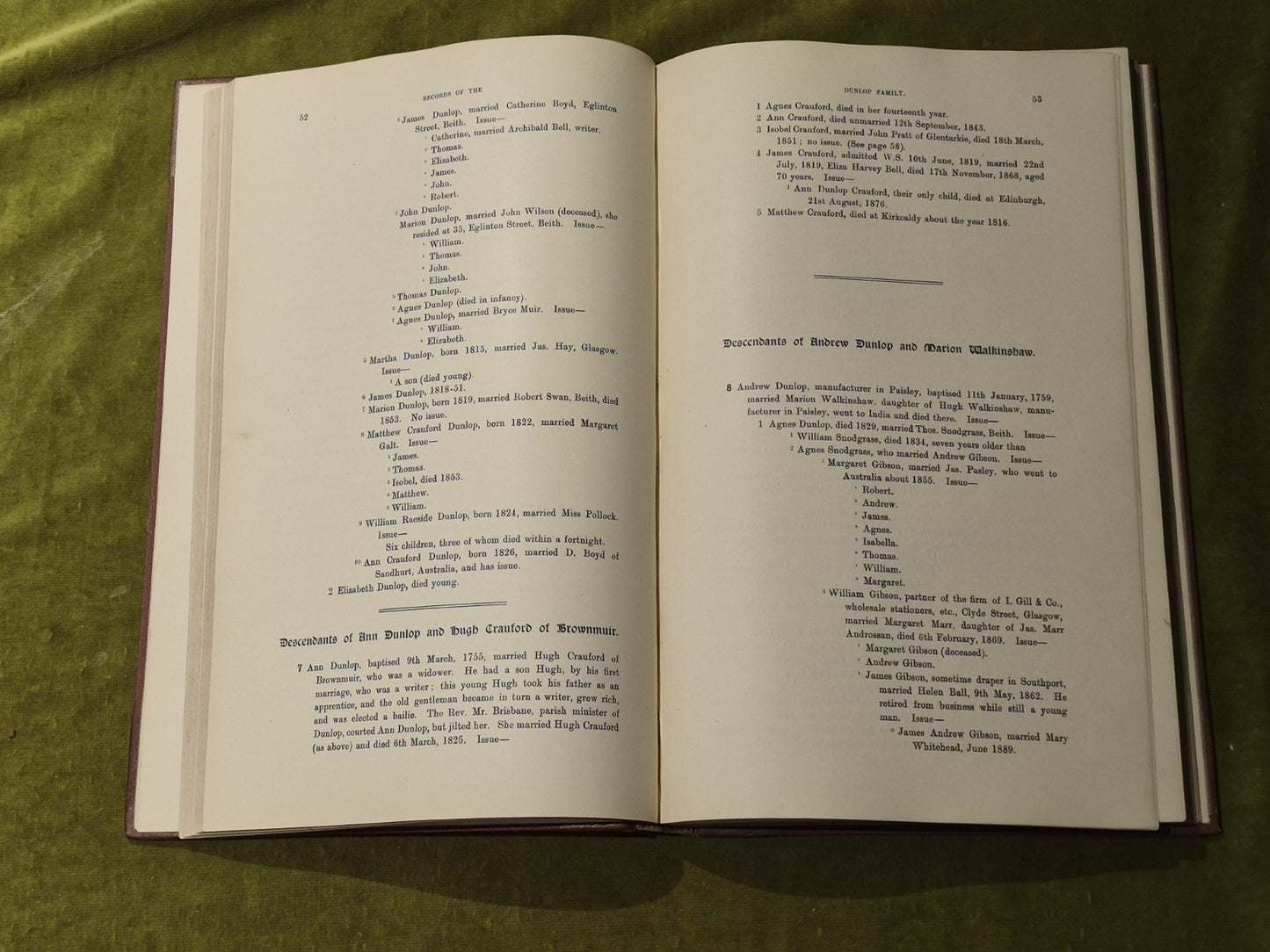 Family Records - Robert Reid 1912 2nd Hardcover7