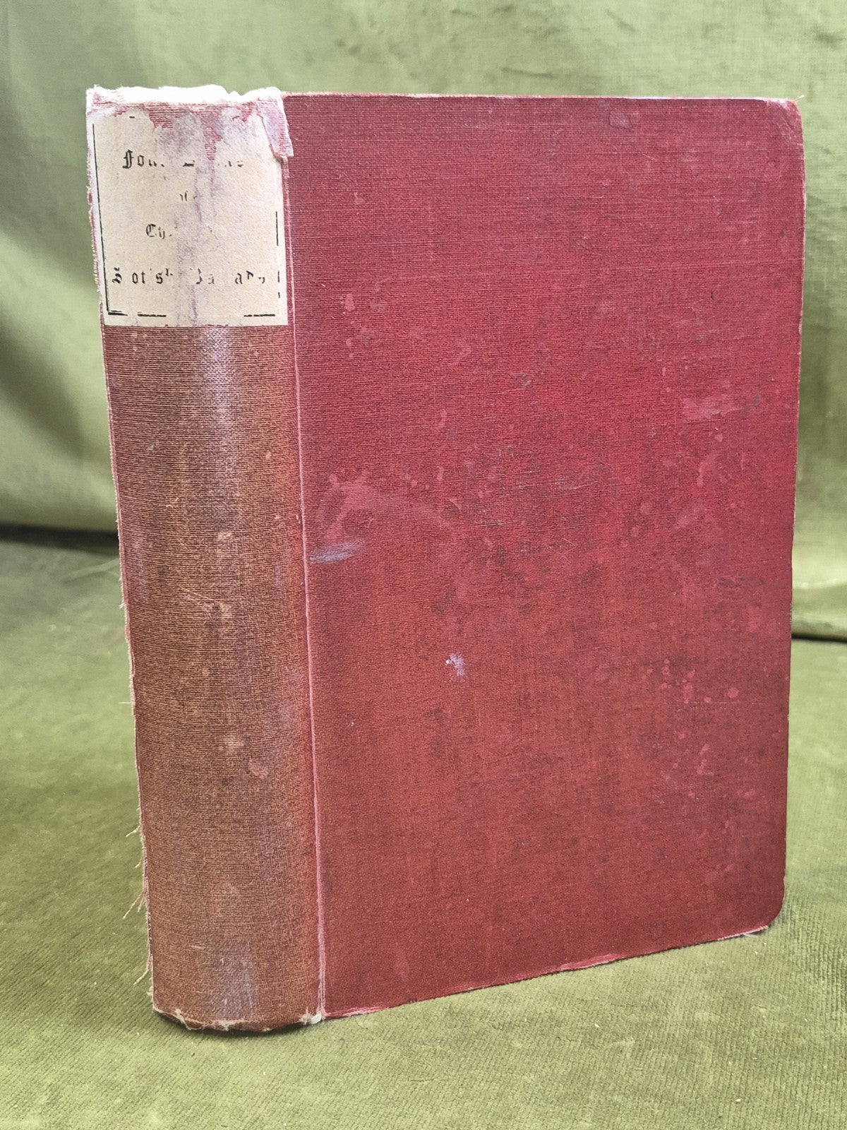 Four Books of Choice Old Scotish Ballads 1868 Thomas George Stevenson Limited0