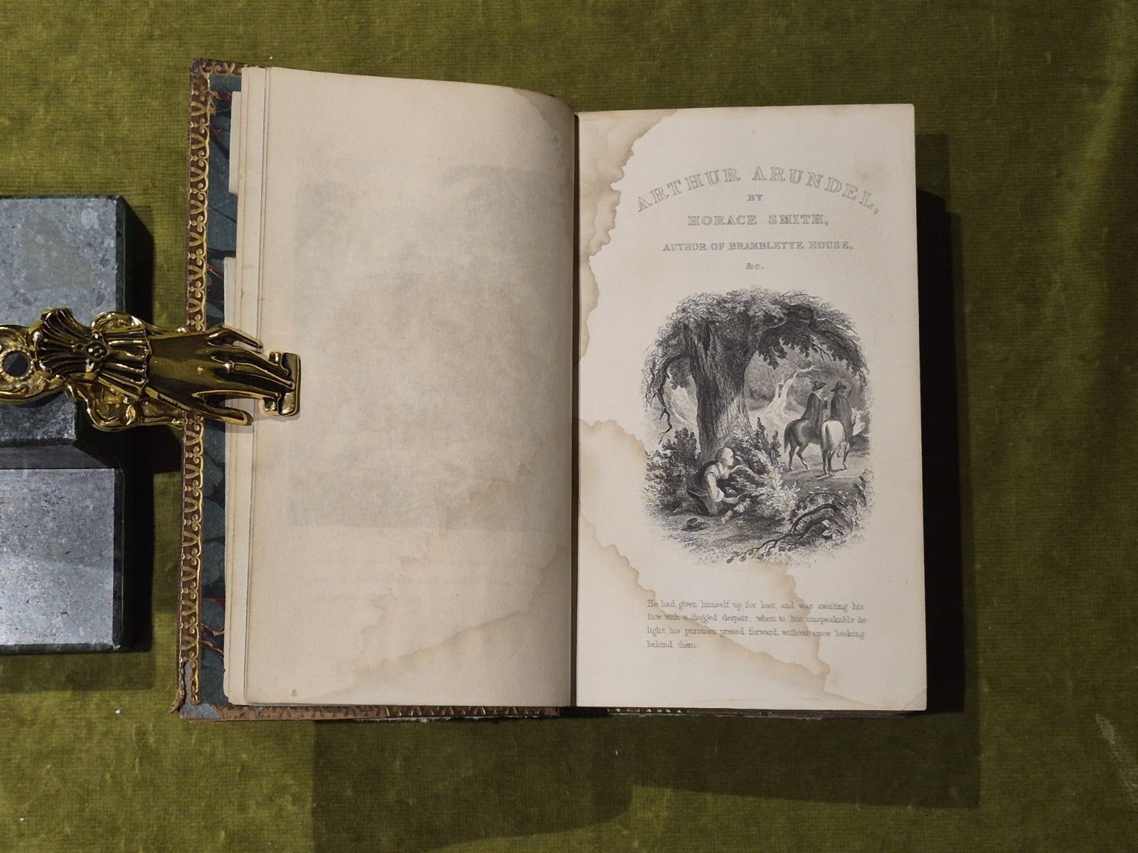 Arthur Arundel - Horace Smith - H Hurst Early Hardback5