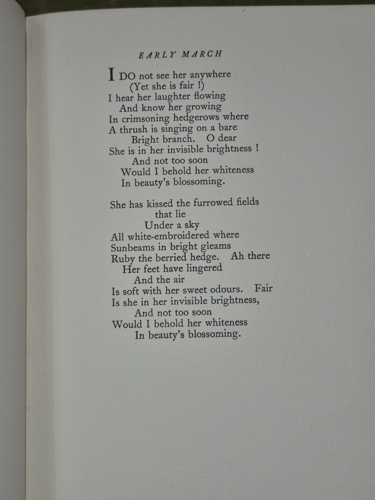 Florence Irene Gubbins - Grass on the Downs SIGNED 1935 Favil Press First8