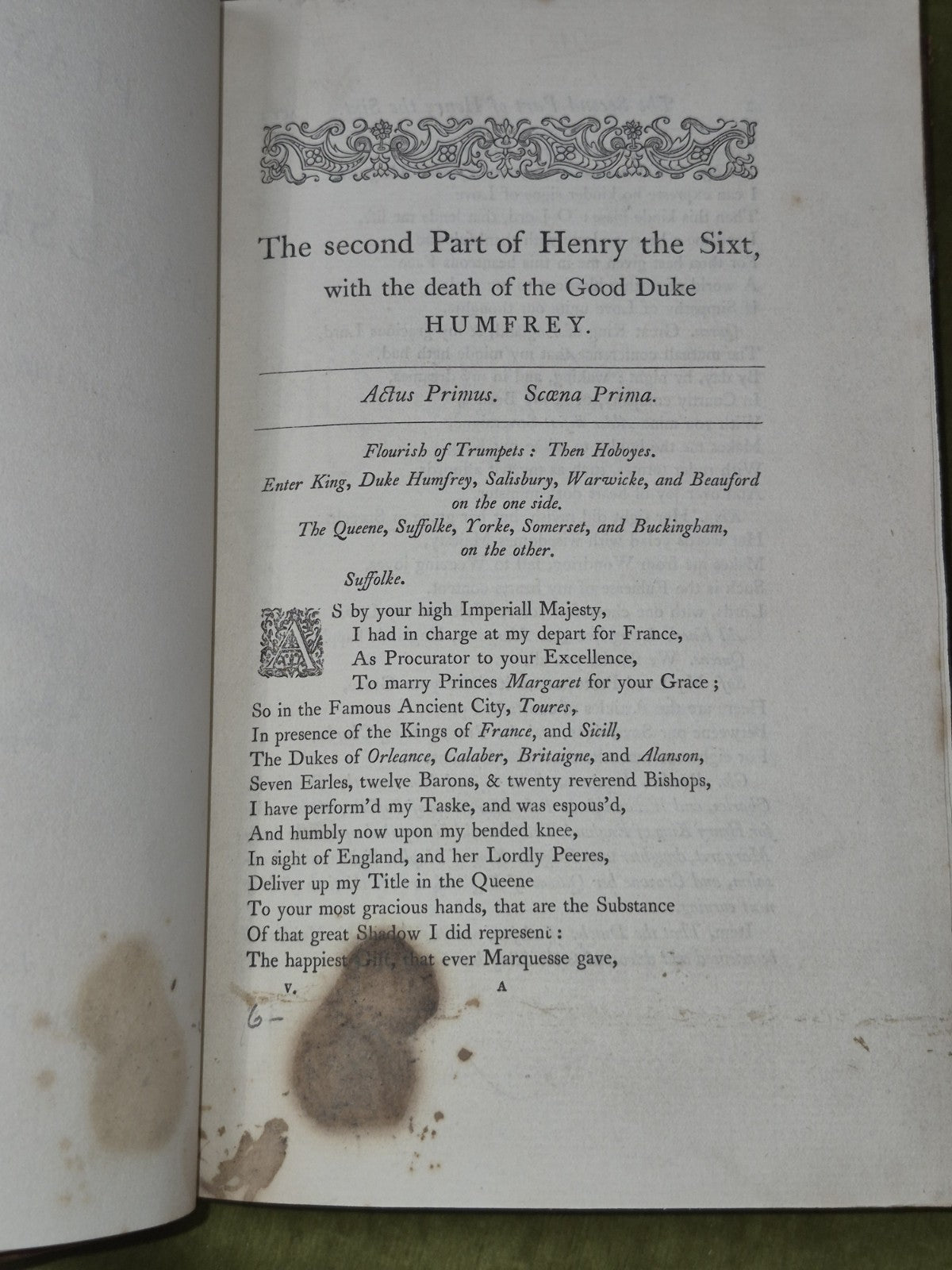 Plays of William Shakespeare Paterson Text of the First Folio c. 1880 Incomplete23
