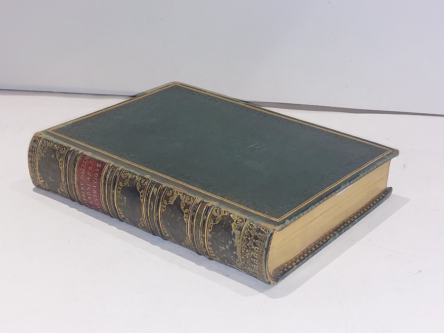 Landscape Illustrations of The Waverley Novels 1832 Leather-bound & Provenance 3
