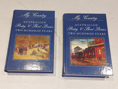 My Country Australian Poetry & Short Stories Two Hundred Years (2 Vol. Set) Hb 3