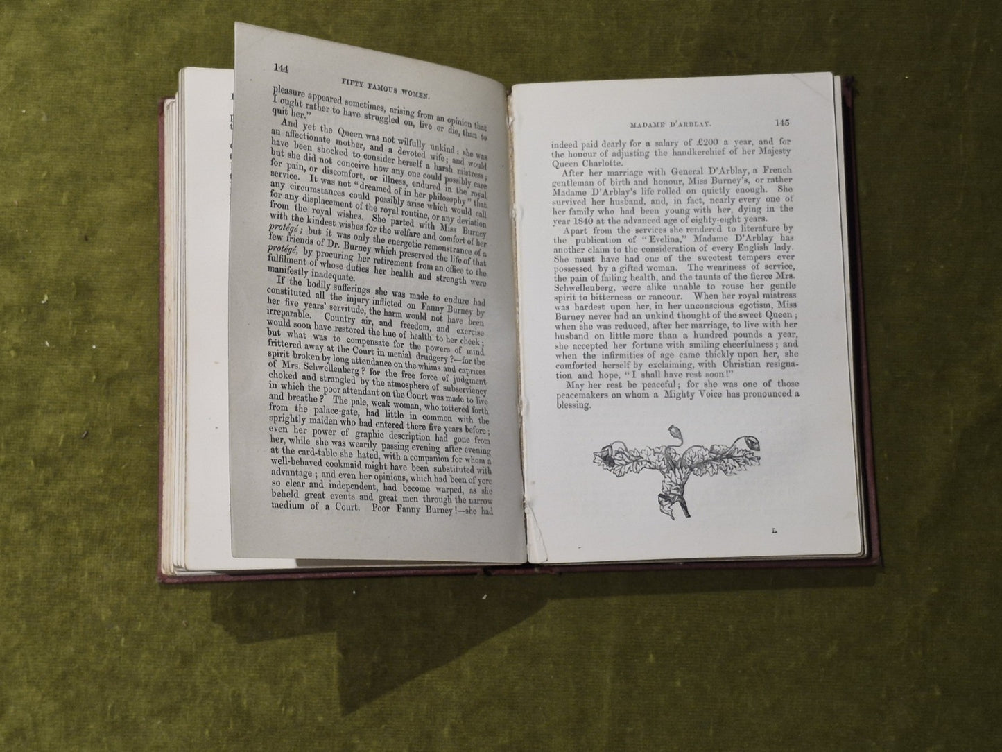Fifty Famous Women and the Lessons of Their Lives - Ward Lock & Tyler circa 18996