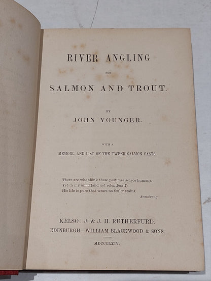 John Younger / River Angling for Salmon and Trout 18642