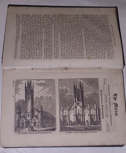 The Mirror Of Literature, Amusement And ... Vol XI 1828, King George IV Death10