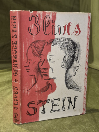 Three Lives Gertrude Stein 1945 Second Edition HB DJ0