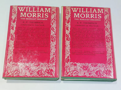 William Morris : The Marxist Dreamer (1978) Paul Meier [2 Vol Set] Hb Books2