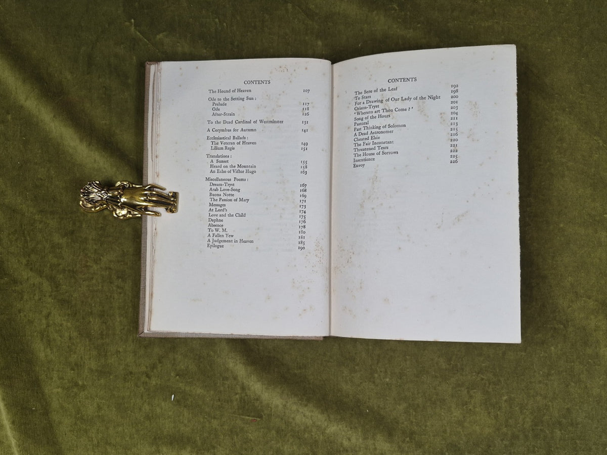 The Works of Francis Thompson : Poems Vols 1 & 2 : Burns & Oates5