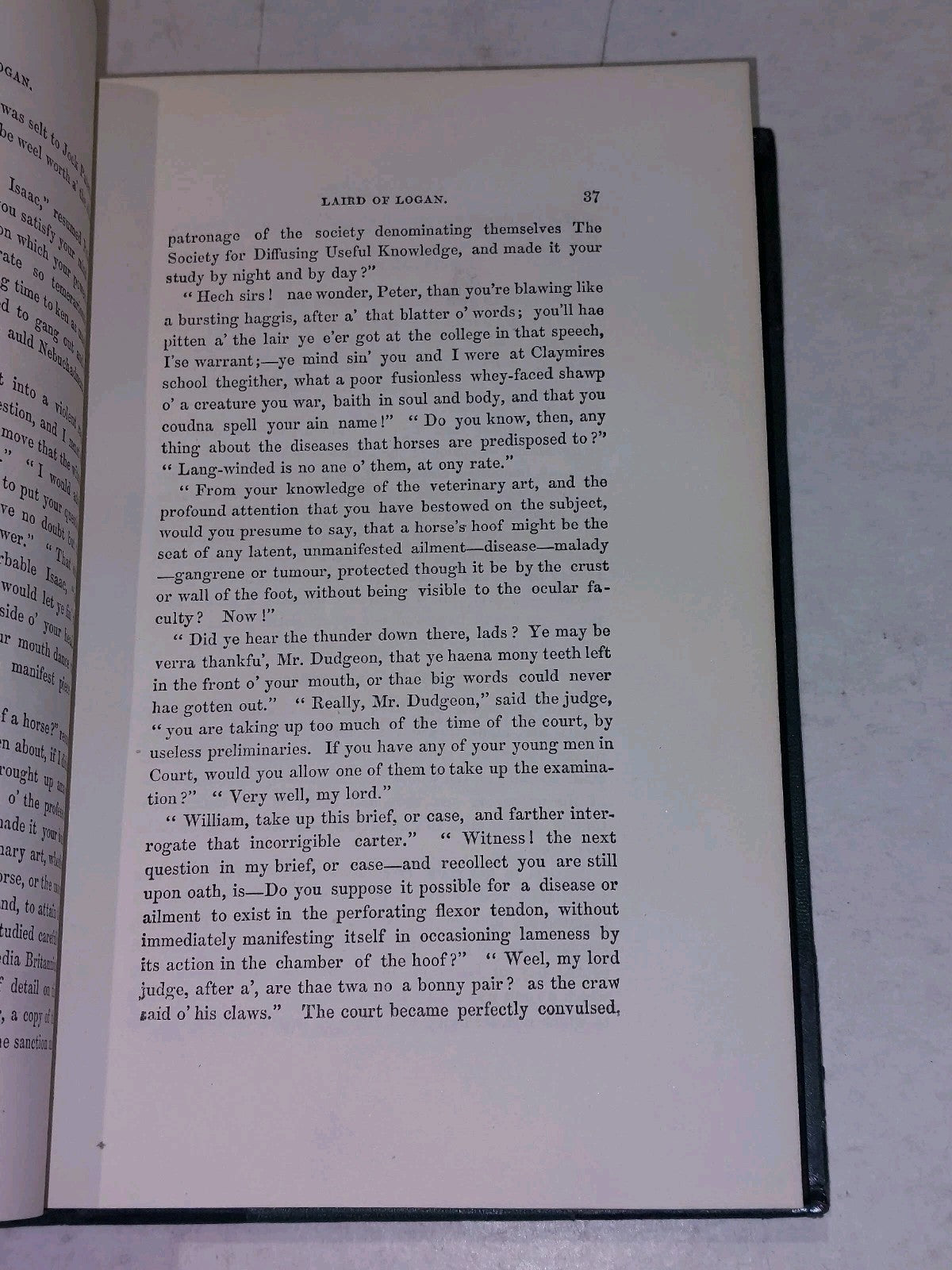 The Laird Of Logan; Or, Anecdotes & Tales (1878) [Robert Forrester] Hb Book4