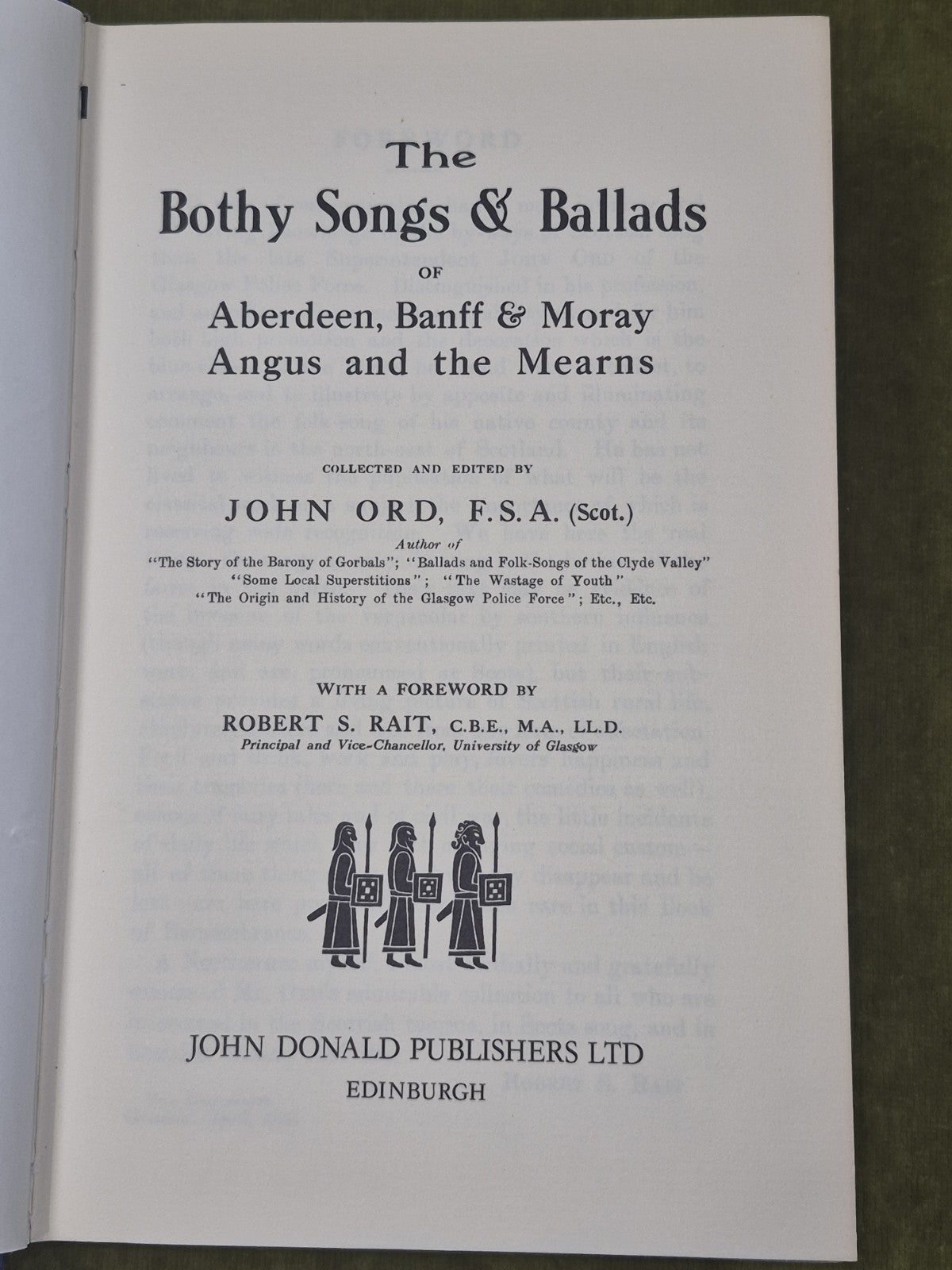 Bothy Songs & Ballads John Ord Aberdeen Banff Moray Angus Mearns3