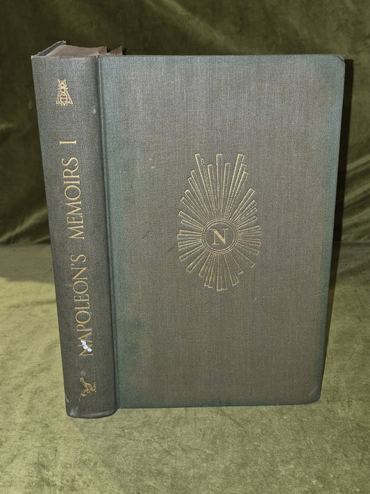 Napoleon's Memoirs Vol I - Somerset De Chair - Golden Cockerel 1st 19450