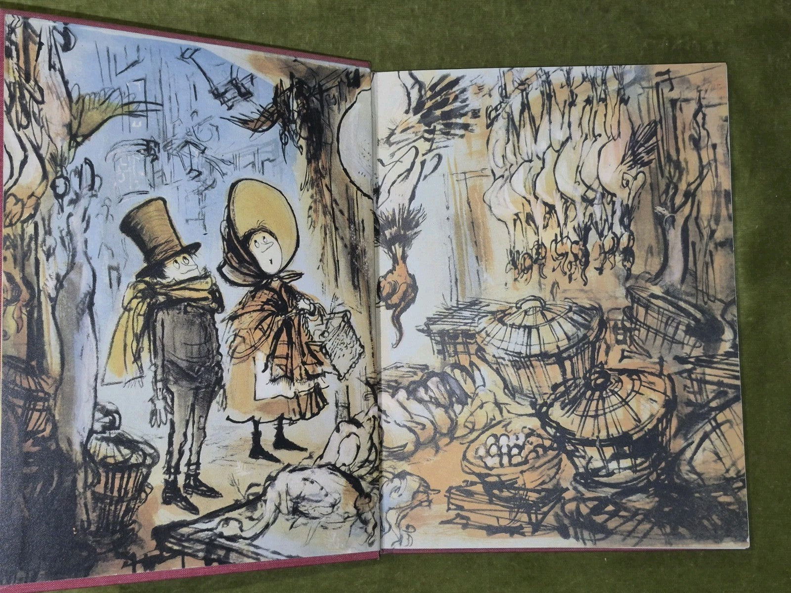 A Christmas Carol Ronald Searle Perpetua Books True First UK Edition 19614