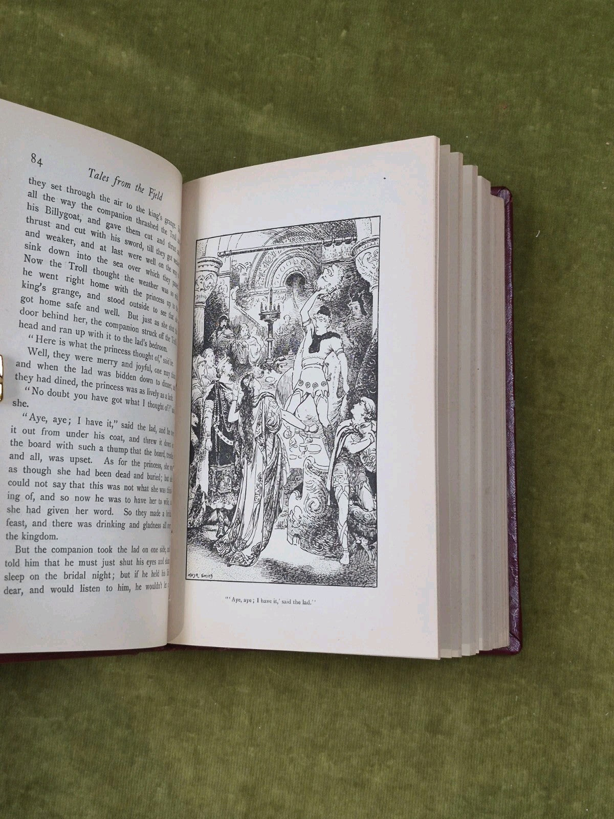 Tales from the Fjeld - Asbjornsen , Dasent - Gibbings Illustrated 1896 Ex Lib6