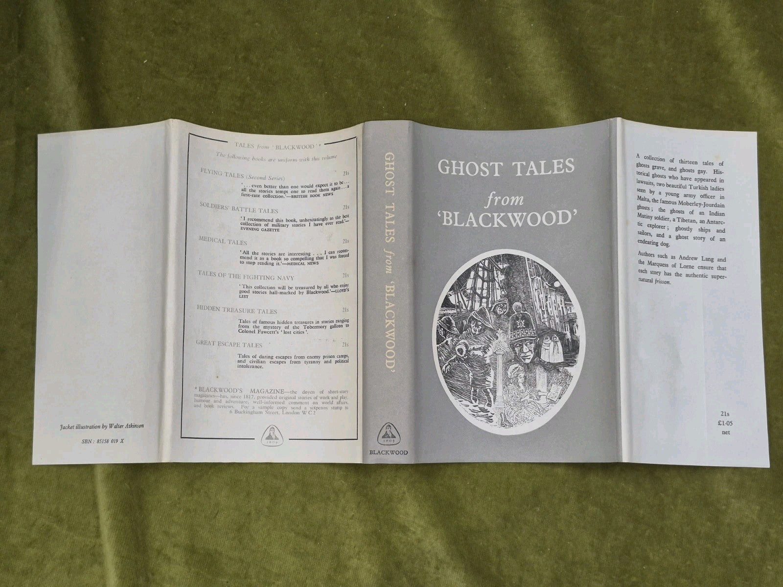 Blackwood Tales Set Scottish Sea Navy Ghost Suspense Traveller's Treasure 19704