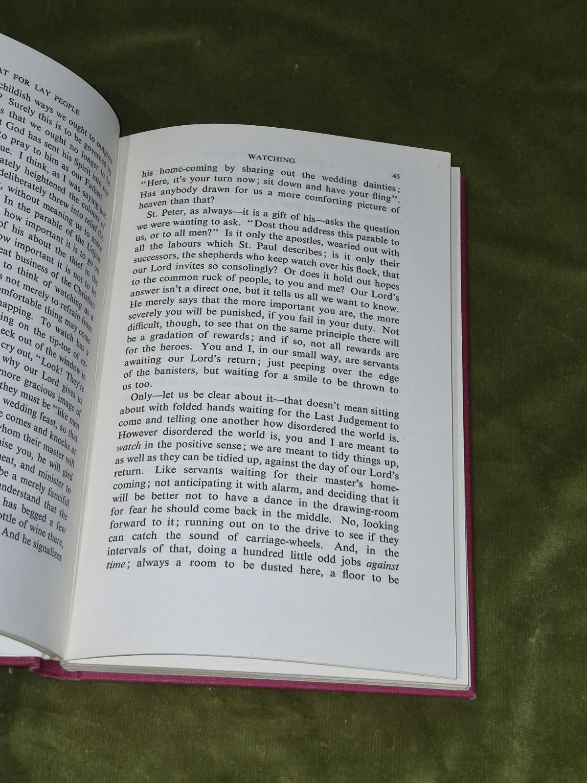 A Retreat For Lay People - Ronald Knox - Sheed and Ward - 1956 Hb4