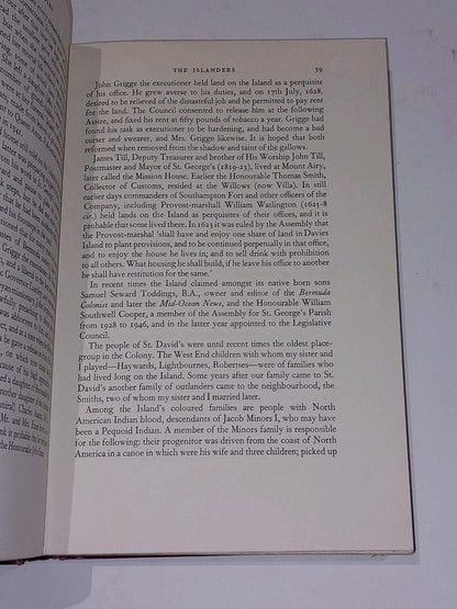 Life On Old St.David's Bermuda By E A McCallan Bermuda Historical Trust SIGNED8